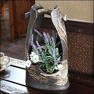 信楽焼 つつじ花器 和風 癒し 壷 つぼ 花瓶 花器 陶器 花入れ 信楽焼 つつじ花器 和風 癒し 壷 つぼ 花瓶 花器 陶器 花入れ