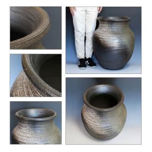 大壺 傘立て 花入れ 陶器 大型 おしゃれ 信...の詳細画像2
