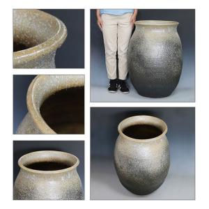 大壺 傘立て 花入れ 陶器 大型 おしゃれ 信...の詳細画像2
