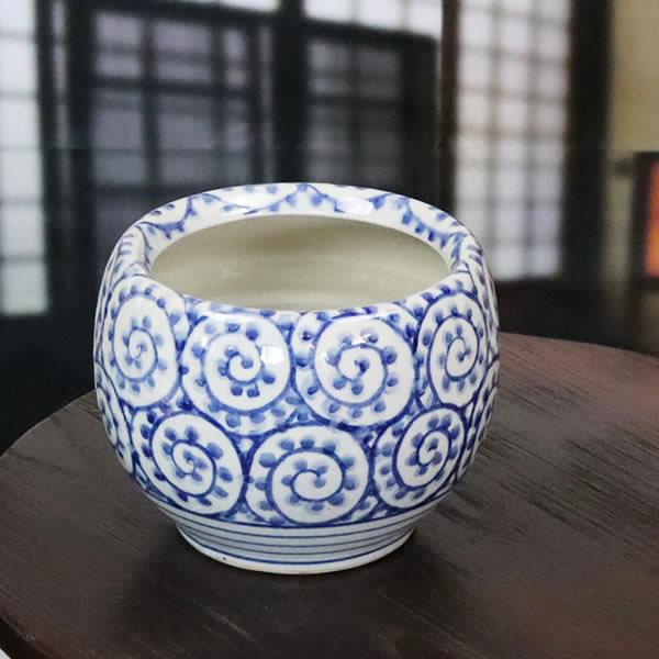 火鉢型ポット 火鉢 陶器 手あぶり 鉢カバー 花器 花入れ フラワーポット おしゃれ 信楽焼 鉢 和...
