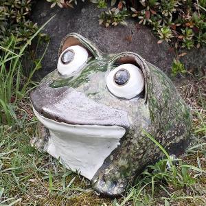 信楽焼 蛙 置物 かえる 陶器 縁起物 かわいい カエル おしゃれ ギフト