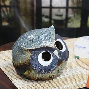 信楽焼 夏の風物詩 赤点々蚊遣り 陶器 蚊やり器 インテリア 最適 蚊