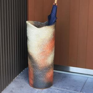 傘立て 陶器 おしゃれ 信楽焼 かさたて 和風 傘入れ モダン 玄関 新築