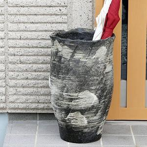 傘立て 陶器 おしゃれ 信楽焼 かさたて 和風 傘入れ モダン 青 玄関
