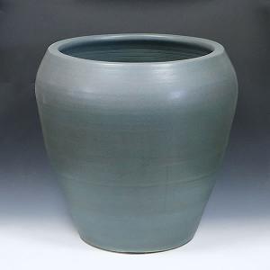 信楽焼 掛け湯つぼ 大つぼ しがらき焼き かけ湯 掛け湯 つぼ風呂 壷 壷