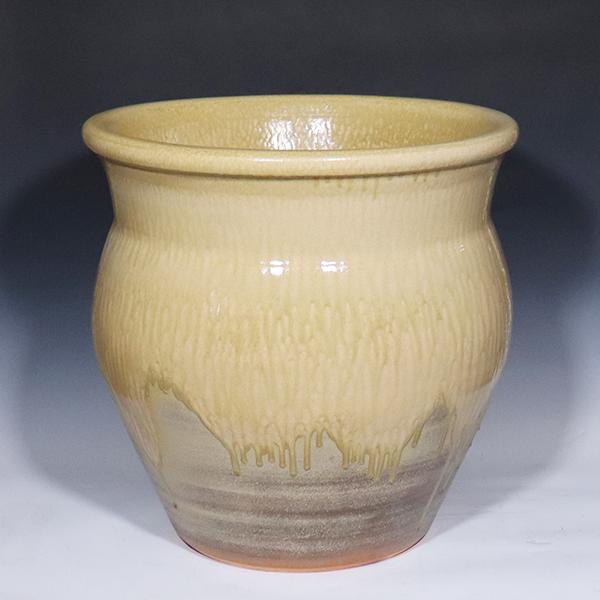 信楽焼 掛け湯つぼ 大つぼ 信楽焼 しがらき焼き かけ湯 掛け湯 つぼ風呂 壷 壷湯 ツボ 陶器 か...