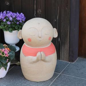 信楽焼 おじぞう様 地蔵 お地蔵さま お地蔵さん 陶器地蔵 手づくり地蔵