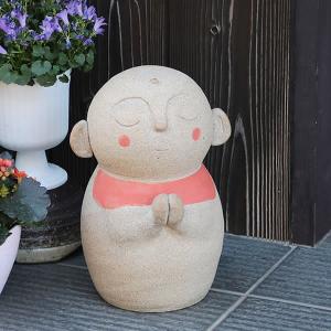 信楽焼 おじぞう様 地蔵 お地蔵さま お地蔵さん 陶器地蔵 手づくり地蔵