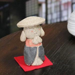 信楽焼 おじぞう様 地蔵 お地蔵さま お地蔵さん 陶器地蔵 手づくり地蔵