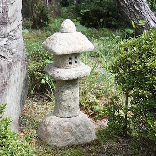 信楽焼  22号古信楽岩石春日灯籠お庭 燈籠 和風 和 日本 美 癒しとうろう 灯篭 灯籠 燈篭 燈...
