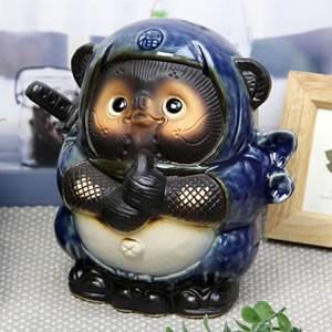 お面 壁飾り用 日本製 吉祥面 お亀 お多福 縁起物 魔よけ 魔除け 災