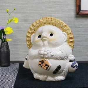 信楽焼 風水狸(黄) たぬき タヌキ 開運 縁起物 可愛い 陶器 商売 信楽焼 風水狸(黄) たぬき タヌキ 開運 縁起物 可愛い 陶器 商売