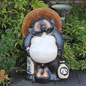 信楽焼 たぬき 狸 置き物 大型 インテリア オブジェ 家具 陶器 信楽焼 たぬき 狸 置き物 大型 インテリア オブジェ 家具 陶器