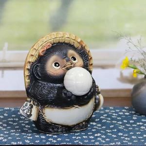 傘立て 陶器 信楽焼 おしゃれ 狸 たぬき タヌキ 傘入れ モダン