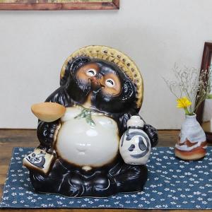 信楽焼 カッパメス 大 縁起物のかっぱ置物 陶器カッパ しがらき 焼き物