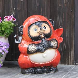 信楽焼 たぬき 福狸 18号 陶器 置物 タヌキ : 彩り屋 - 通販 - Yahoo