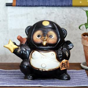 信楽焼 9号仙人狸 たぬき タヌキ 開運 縁起物 可愛い 陶器 商売繁盛