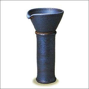 信楽焼 湯差し口 陶器の吐水口 陶器浴槽 セット 湯こぼし 陶器蛇口 ts-739
