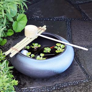 信楽焼 つくばい 竹付つくばい 金魚鉢 メダカ鉢 陶器 ツクバイ 信楽焼 つくばい 竹付つくばい 金魚鉢 メダカ鉢 陶器 ツクバイ