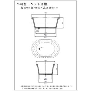 小判型 直径900×奥行600×高さ350mm...の詳細画像4