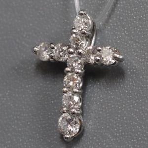 750パープルスターサファイアダイヤモンドペンダントトップ S16.543 D0  