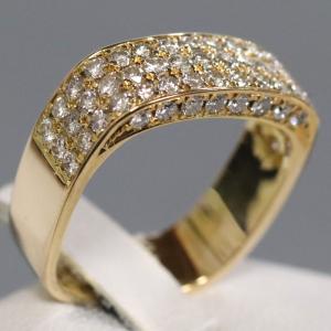 K18ダイヤモンドリング D1.00 5.8g #11 イエローゴールド 1カラット