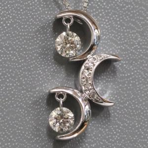 PT900/PT850 ダイヤモンド ネックレス 0.54CT : KOMEHYO ONLINESTORE