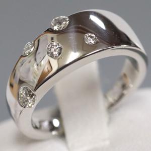 K18/K18WG非加熱ピジョンブラッドルビーダイヤモンドリング R0.76 D0  