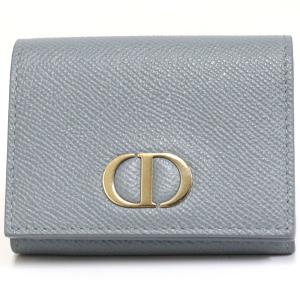 ★3日以内返品可★ 極美品 Dior ディオール レザー I LOVE PARIS レディディオール コンパクトウォレット 二つ折り財布 ネイビー レッド レザー レディース ☆3日以内返品可☆ 極美品 Dior ディオール レザー I LOVE PARIS