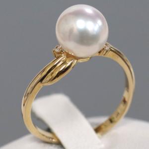 ete（エテ） ハート リング・指輪 K18PG 7号 約1.7g レディース