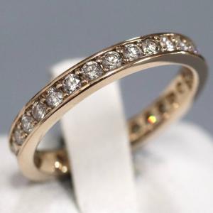 ティファニー TIFFANY&Co. プラチナ ハーフサークルダイヤリング #9 