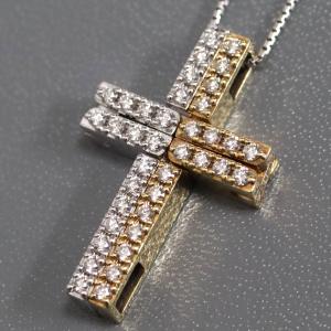 4℃（ヨンドシー） K18PGダイヤモンドネックレス ハートモチーフ 2014