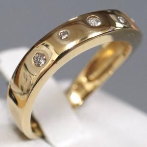 K18/K18WG非加熱ピジョンブラッドルビーダイヤモンドリング R0.76 D0  