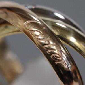 カルティエ 750トリニティリング 5PD 9...の詳細画像3