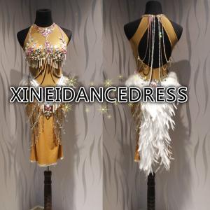 社交ダンスドレス ラテンドレス モダンドレス ロングスカート ダンス
