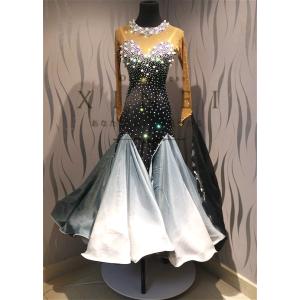 社交ダンスドレス ラテンドレス モダンドレス ロングスカート ダンス