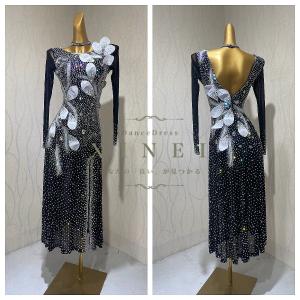 社交ダンスドレス 競技 デモ ダンス衣装 ラテンドレス モダンドレス