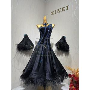 社交ダンスドレス ラテンドレス モダンドレス ロ...の商品画像
