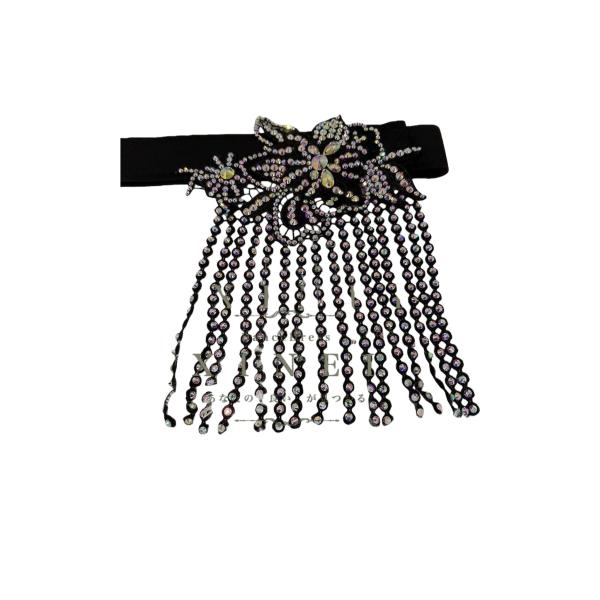 社交ダンスドレス　 競技　デモ　ダンス衣装　 ラテンドレス　モダンドレス　アクセサリー　　ベルト　0...