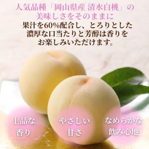 岡山県産 清水白桃ドリンク 500ml 1本 ...の詳細画像2