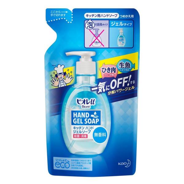 ビオレｕ キッチン ハンドジェルソープ 無香料 ［つめかえ用］