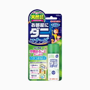 1プッシュ式 お部屋にダニコナーズ 100回用 無臭性　キンチョー　金鳥