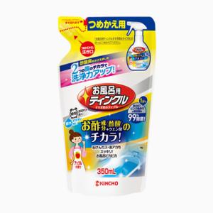 お風呂用ティンクル すすぎ節水タイプ つめかえ　350mL　キンチョー｜shiirenomikata