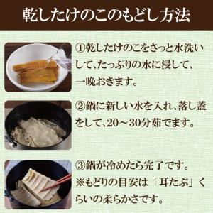 九州産乾したけのこ80g 国産 干し筍 干しタ...の詳細画像5