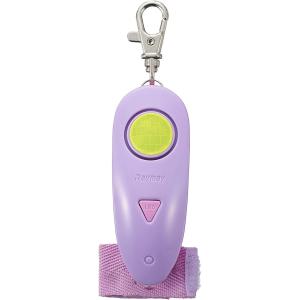 レイメイ藤井 防犯ブザー 小学生 女の子 防水 ギュッと1秒 スグナル ピンク EBB179P ギュッと握ってすぐ安心！大音量90dBの防犯ブザー