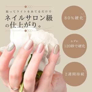ジェルシール 貼るだけ 硬化タイプ UVライト...の詳細画像1