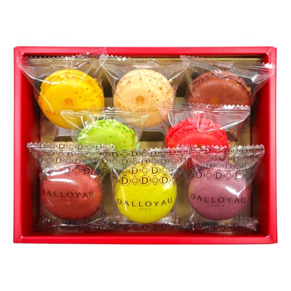 DALLOYAU ダロワイヨ 季節のマカロン入り詰め合わせ（8個入）ギフト 手土産 バレンタインデー...