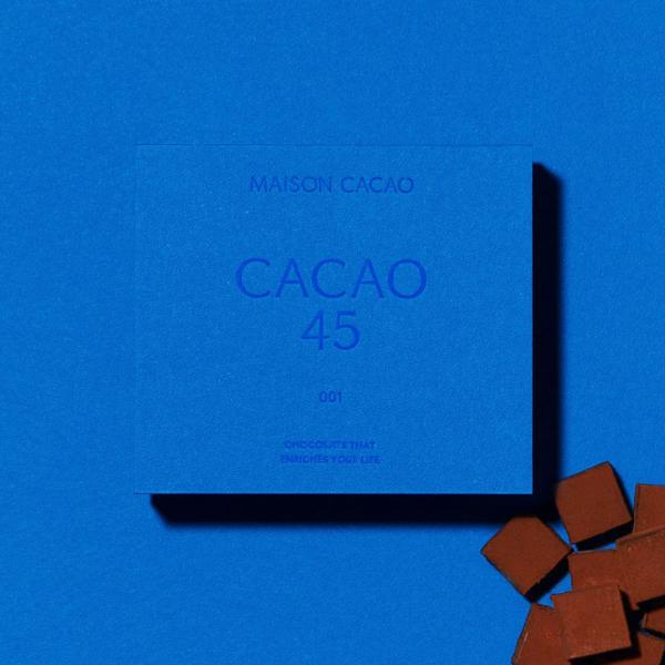 MAISON CACAO（メゾンカカオ）生チョコレート&quot;CACAO 45&quot; 16粒入り [クール便]...
