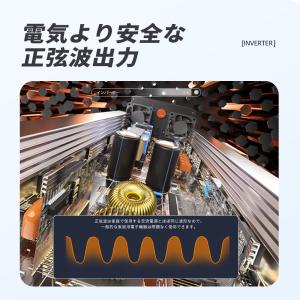 IKEMI インバーター 12v 正弦波 20...の詳細画像3