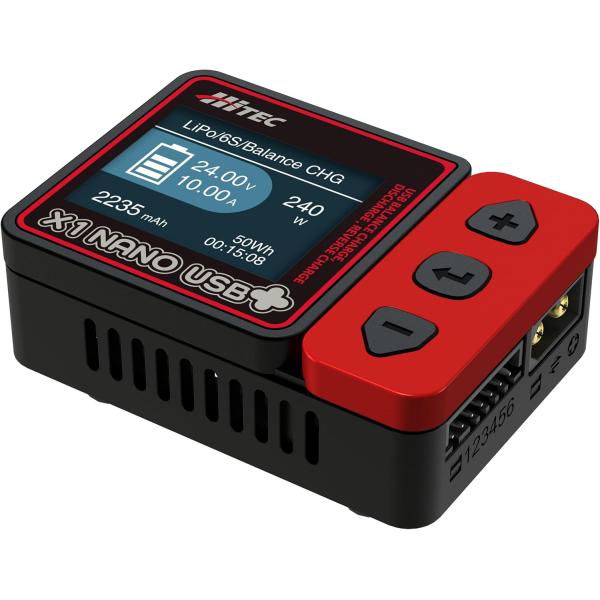 ハイテック X1 NANO USB ＋  (Hitec Ver.) 44361 ラジコン 充電器 簡...